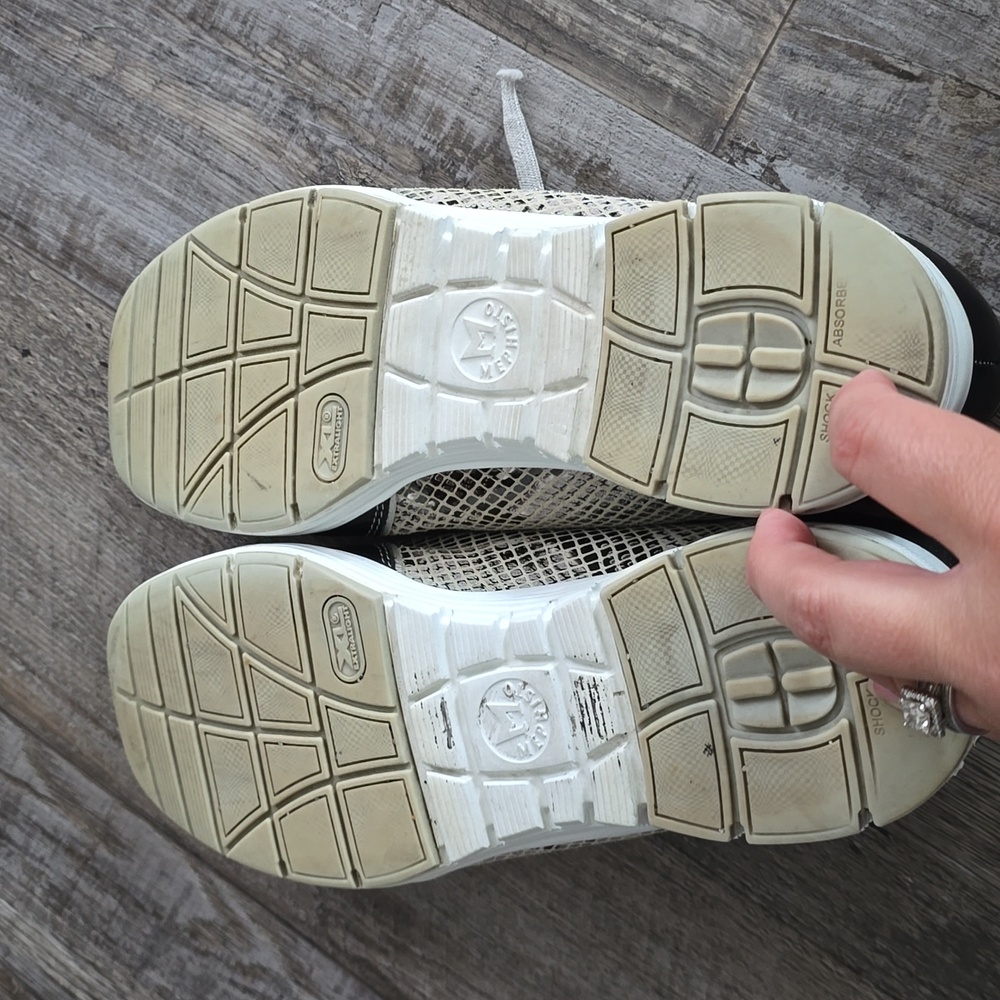 Mephisto Run-Off Genuine Leather Sneakers Women Size 8.5 Casual Athletic - Picture 8 of 11
